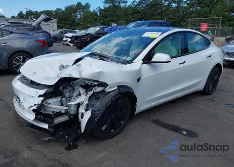 2024 Tesla Model 3 Long Range Dual Motor All-Wheel Drive/Rear-Wheel Drive from USA, damaged, VIN 5YJ3E1EA7RF835209